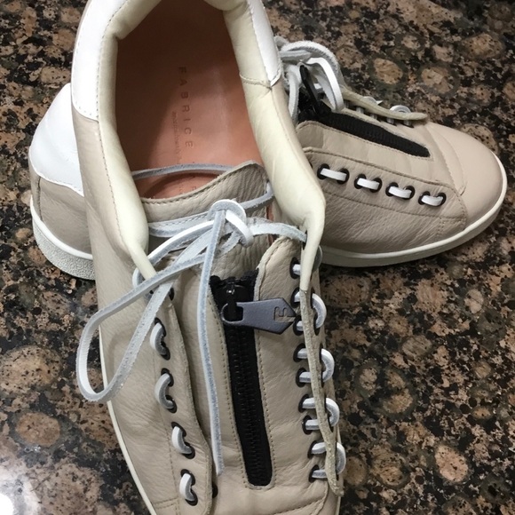 Fabrice Tardieu Leather runners/deck shoes - Picture 9 of 10